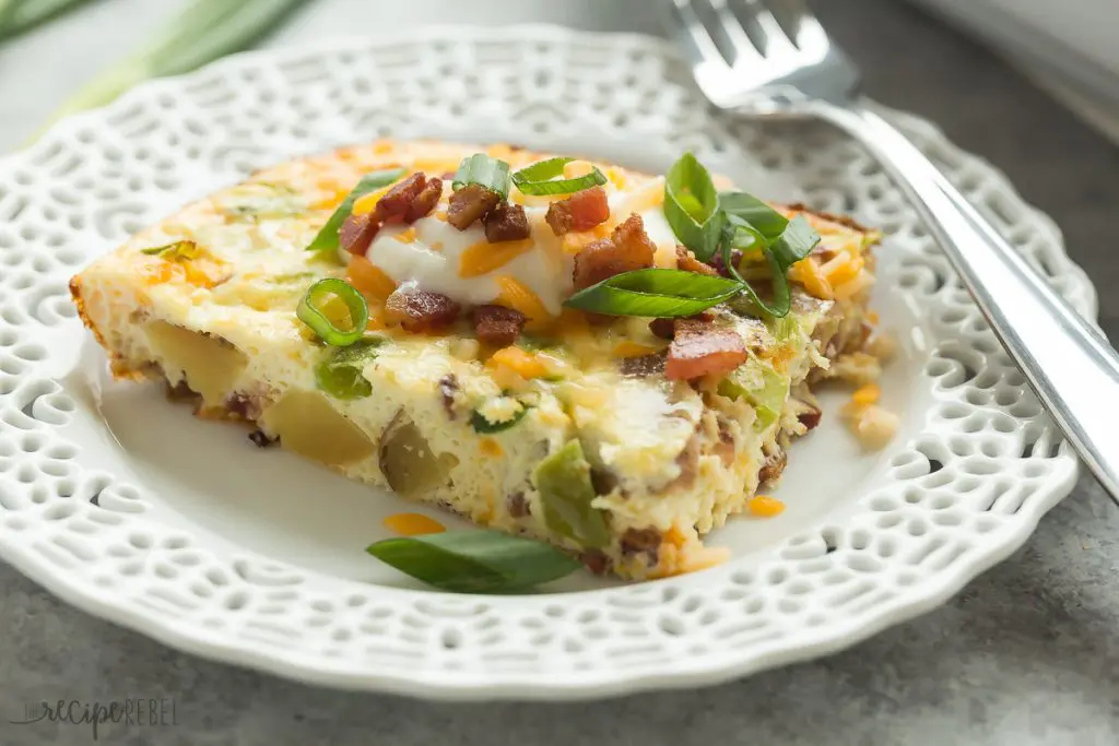 Loaded Baked Potato Breakfast Casserole