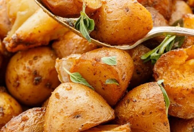 Easy slow cooker potatoes.