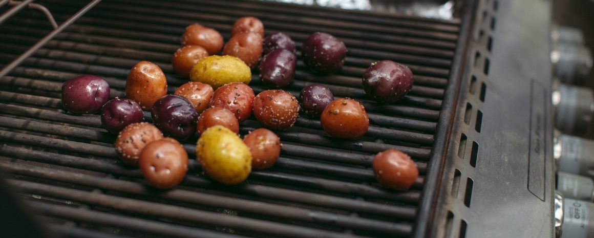 Little Potatoes on the grill.