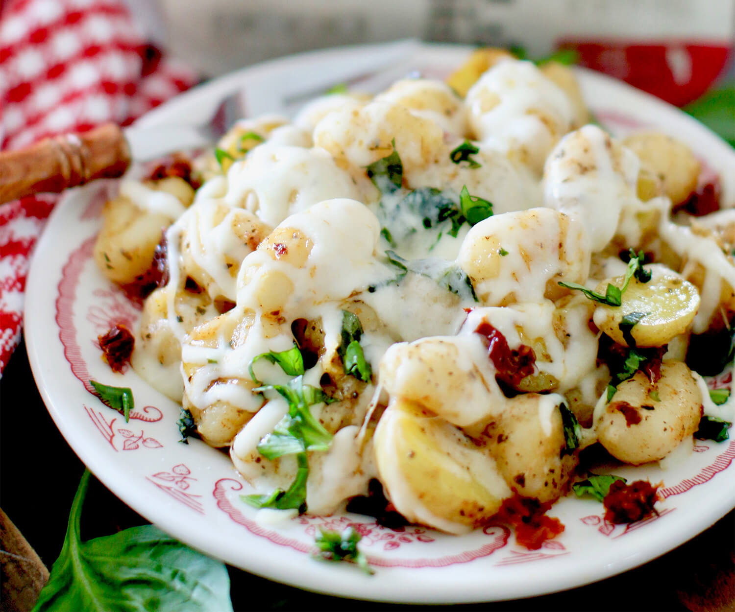 Cheesy Italian Potatoes and Gnocchi The Little Potato Company