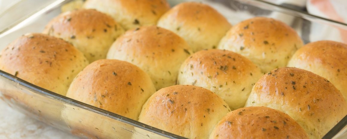 Garlic Herb Potato Rolls