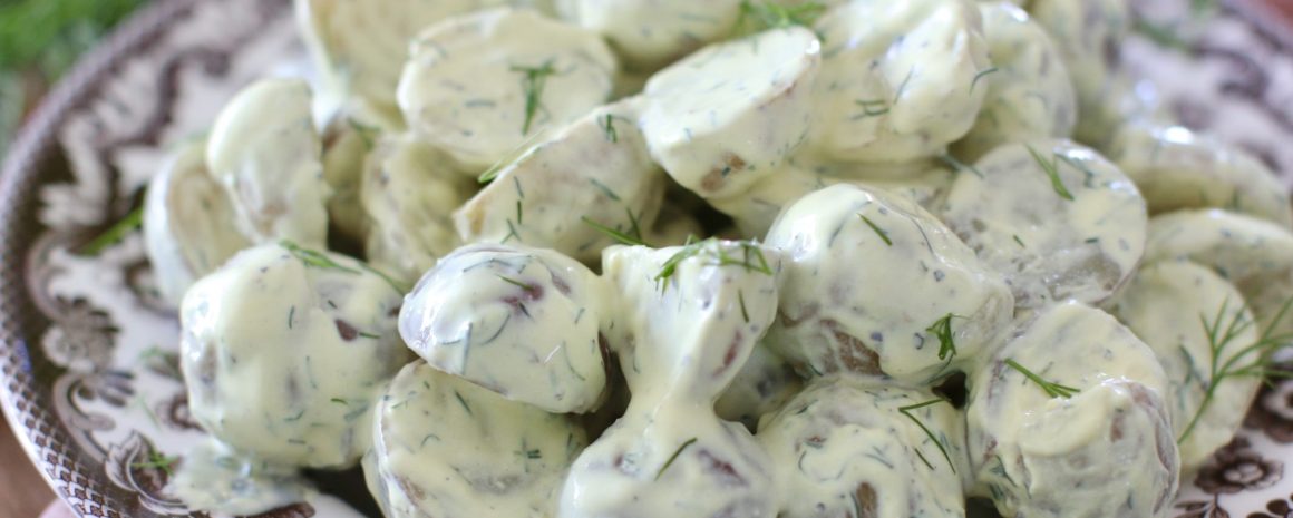 Greek Yogurt Dill Potato Salad