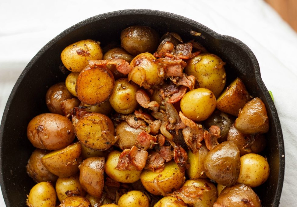Pan Fried Little Potatoes