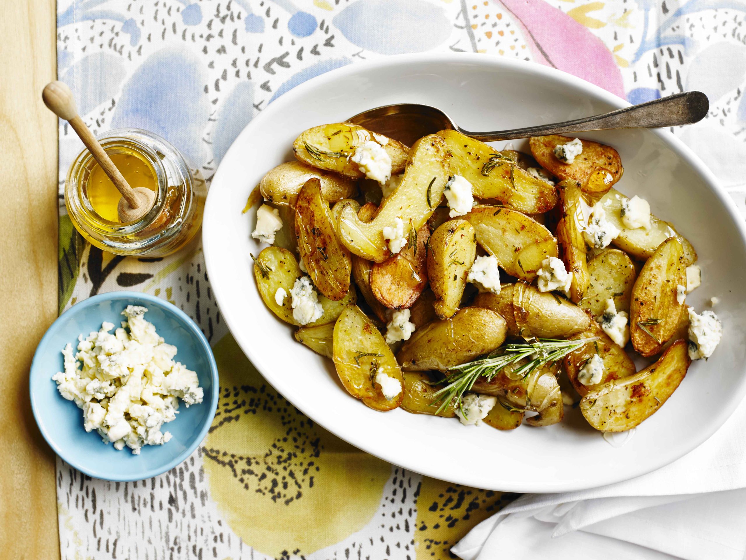 Gorgonzola and Honey Roasted Potatoes | The Little Potato Company