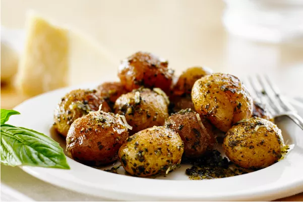 A plate of delicious Little Potatoes