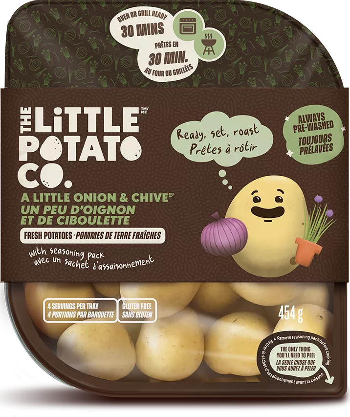 A package of Oven or Grill Ready Little Potatoes.
