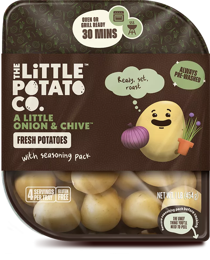 A package of Oven or Grill Ready Little Potatoes.