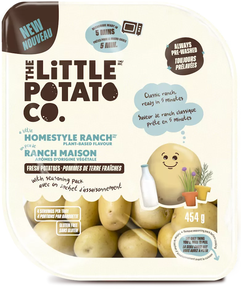 A package of our A Little Homestyle Ranch™ Microwave Ready Little Potatoes.